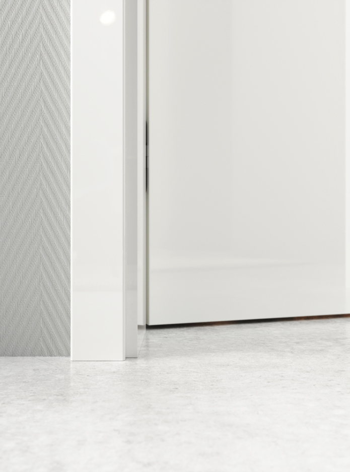 Hanák nábytok interiérové dvere MILLENIUM-LITE Biele dvere