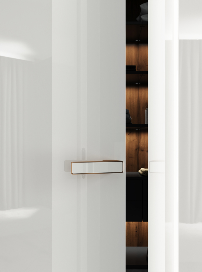 Hanák nábytok interiérové dvere MILLENIUM-LITE Biele dvere